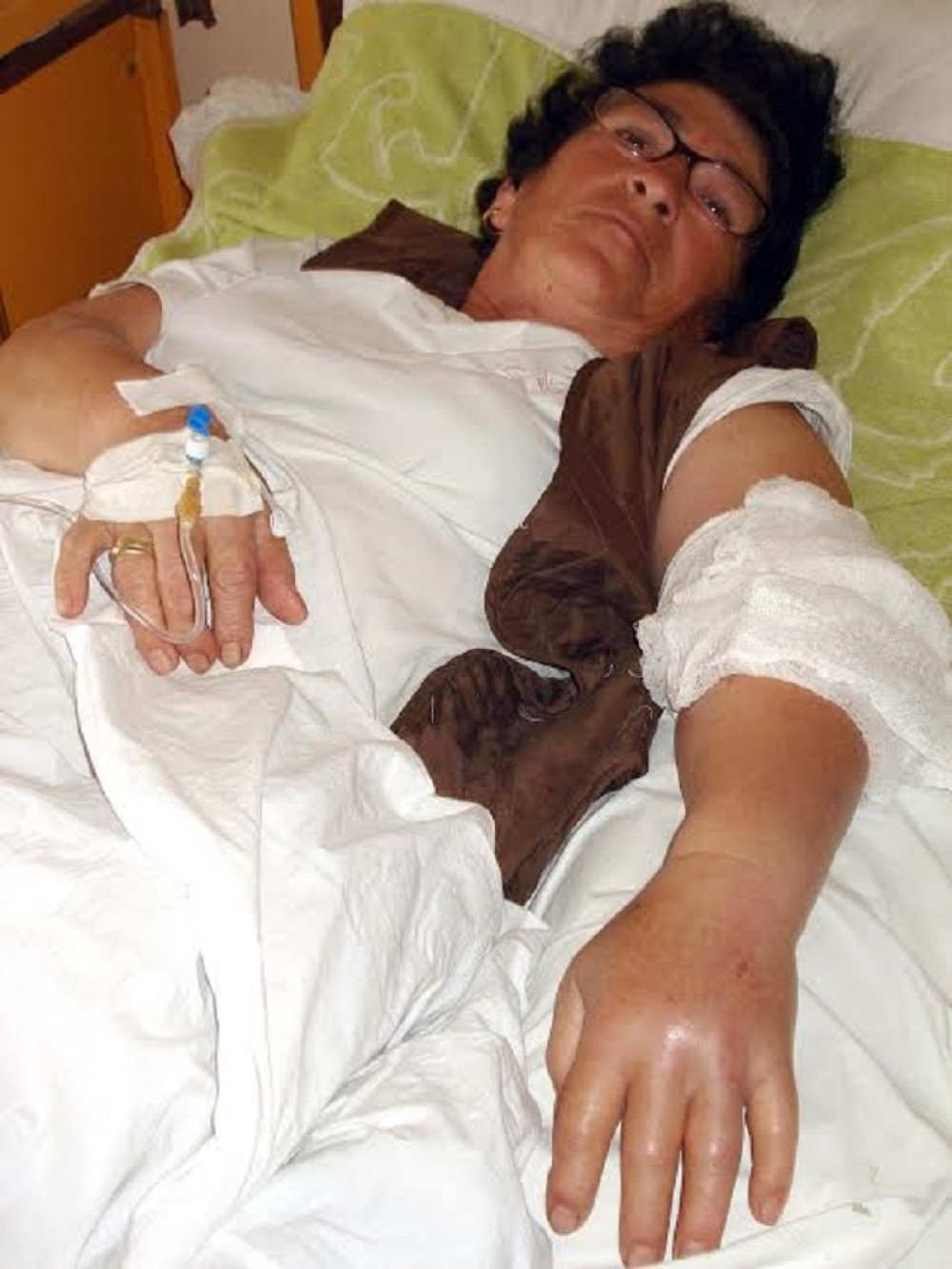 Skupljala drva pa se uhvatila za poskoka! (FOTO)