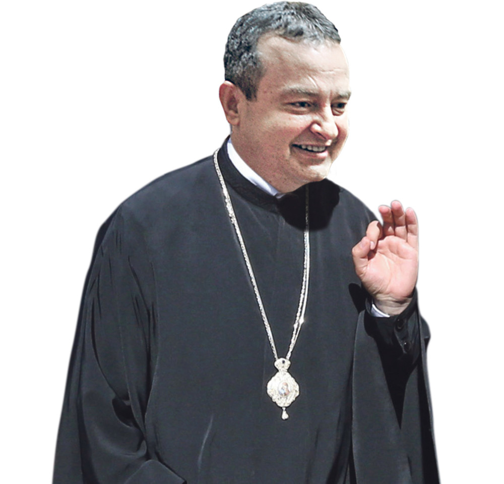 Dačić žali što nije vladika!