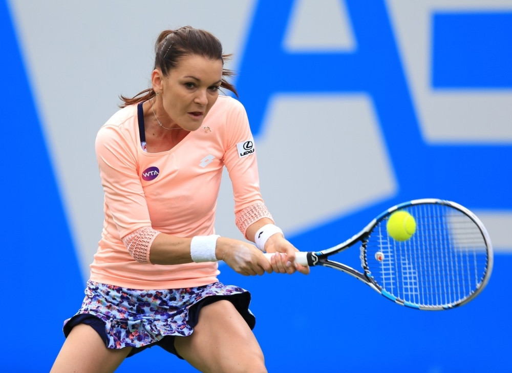 Ovako Radvanska bodri svoje Poljake (FOTO)