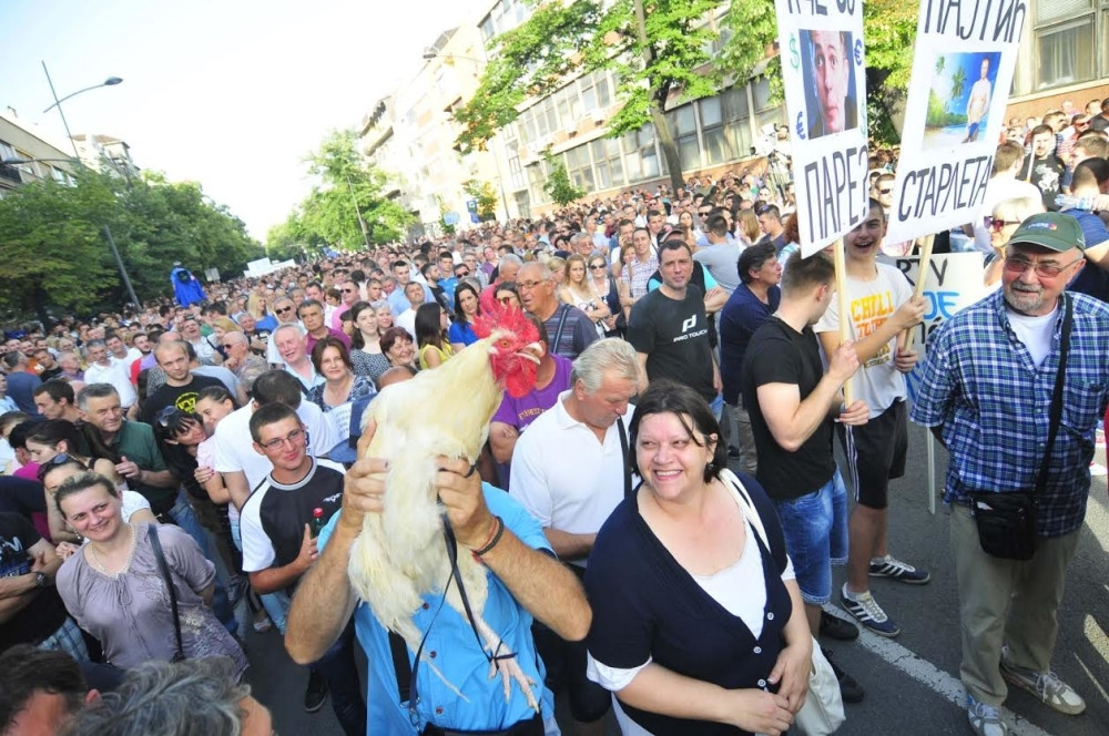 Održan kontramiting zbog RTV (FOTO)