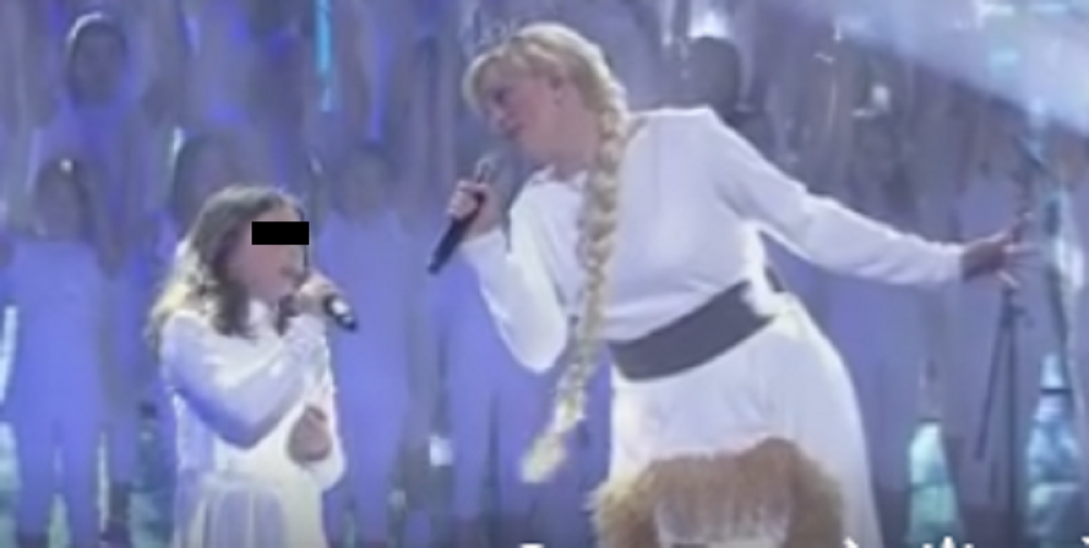 Ćerka Ivane Peters glumi sa Ristovskim