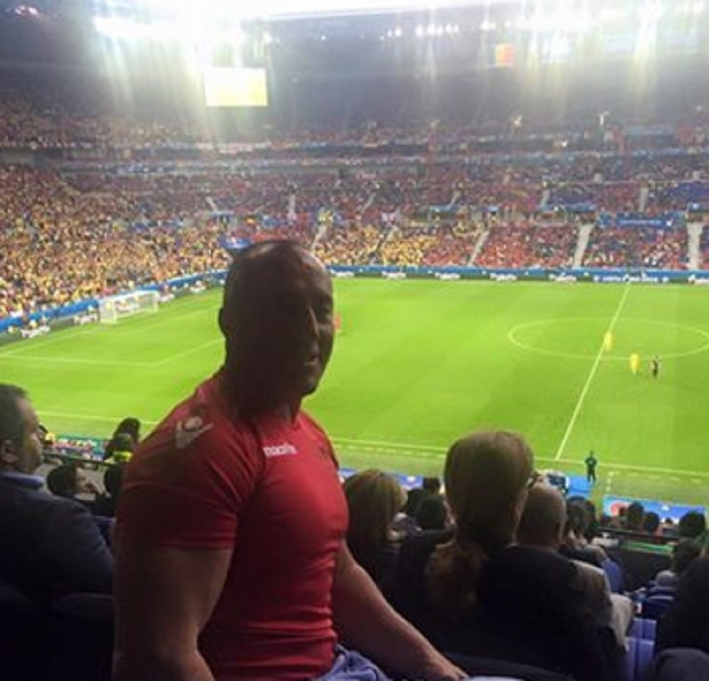 Haradinaj iz lože gledao Albance (FOTO)