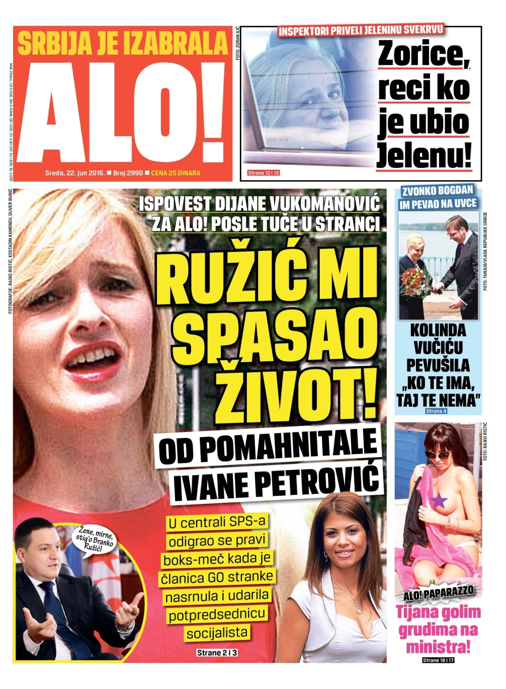 Naslovna za: 22.6.2016