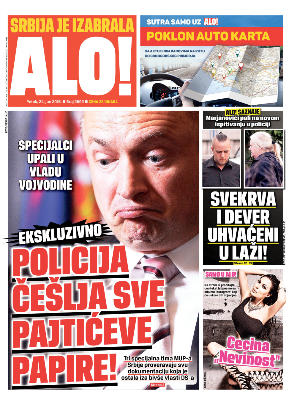 Naslovna za: 24.6.2016