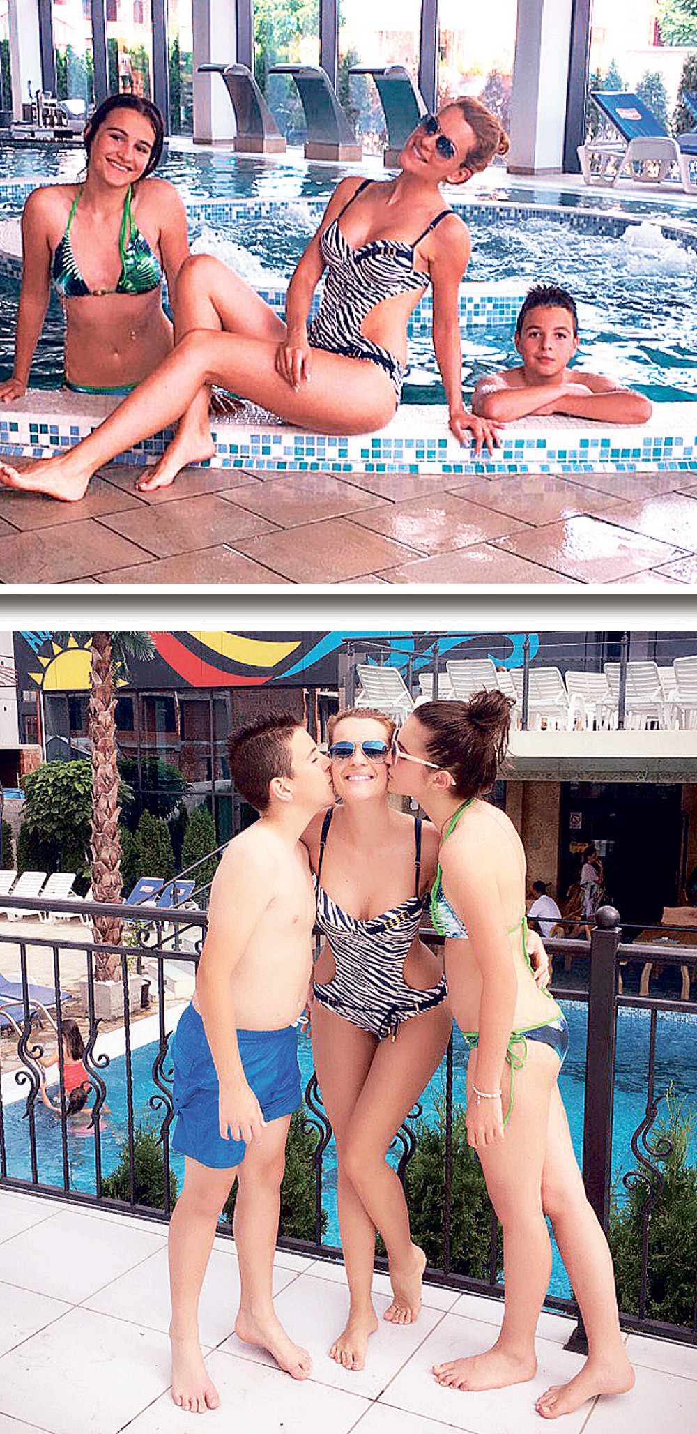 Jelena se provodila sa sestrićima