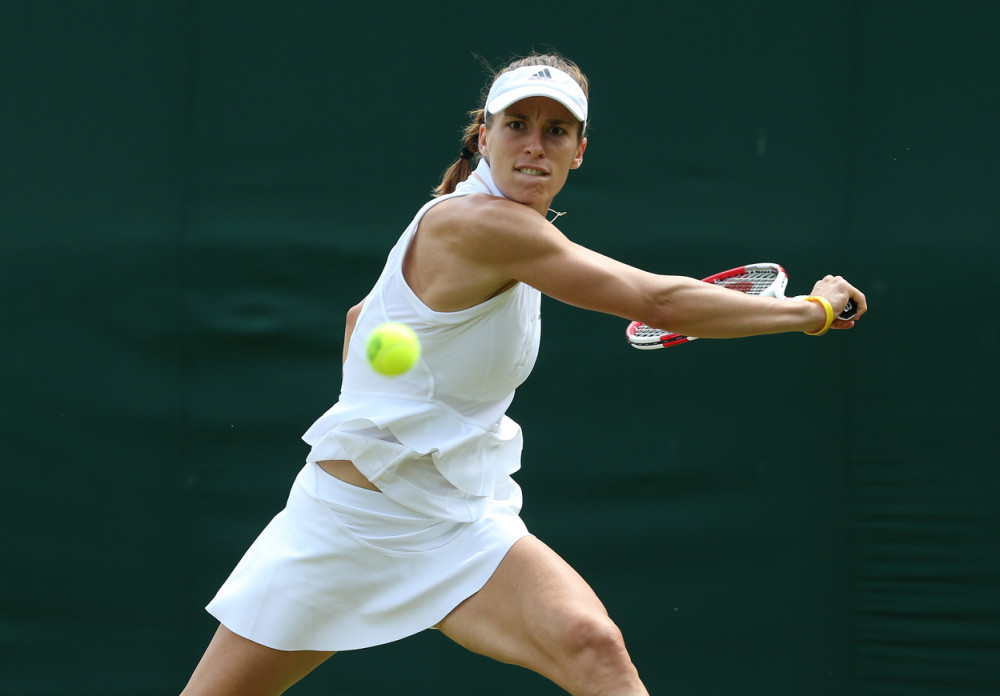 Ovako Andrea slavi početak Vimbldona (VIDEO)