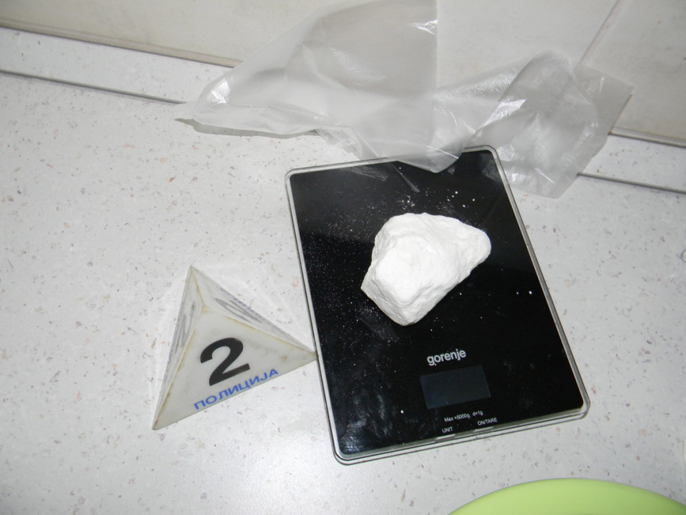 Zaplenjeno 460 grama kokaina!