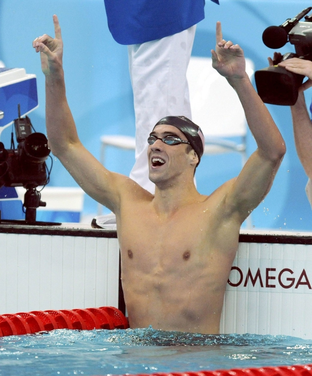 Felps u istom danu osvojio dva zlata!