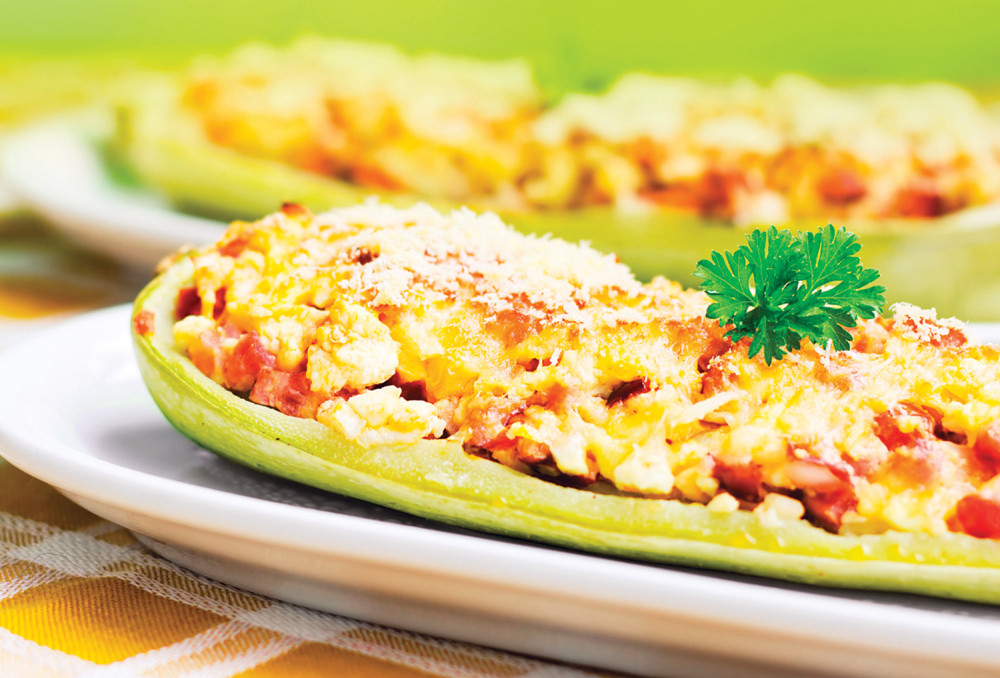 Punjene tikvice sa piletinom