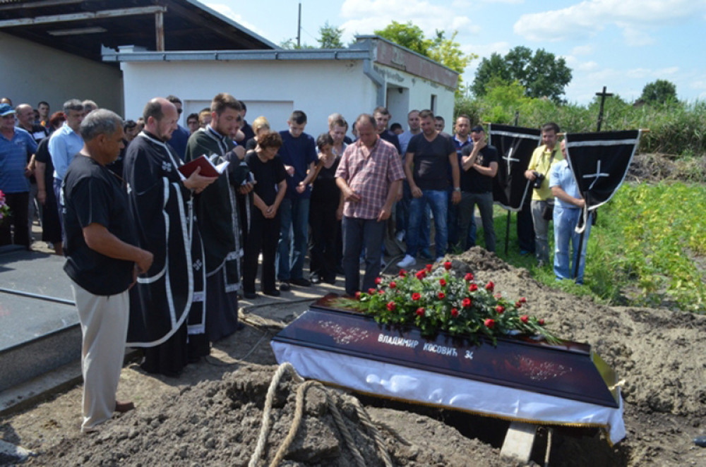 Sahranjen Vladimir Kosović, žrtva masakra u Žitištu