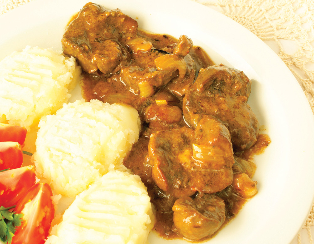 Dinstano meso na luku