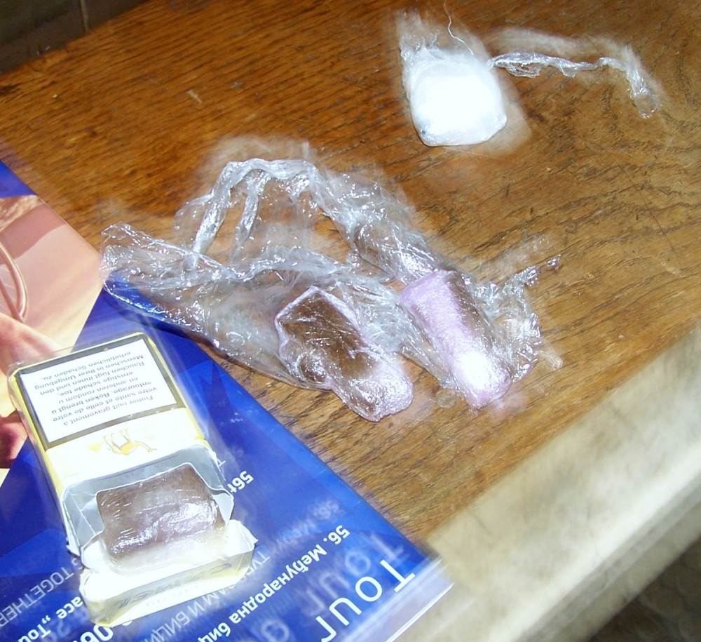 Krio hašiš u gaćama