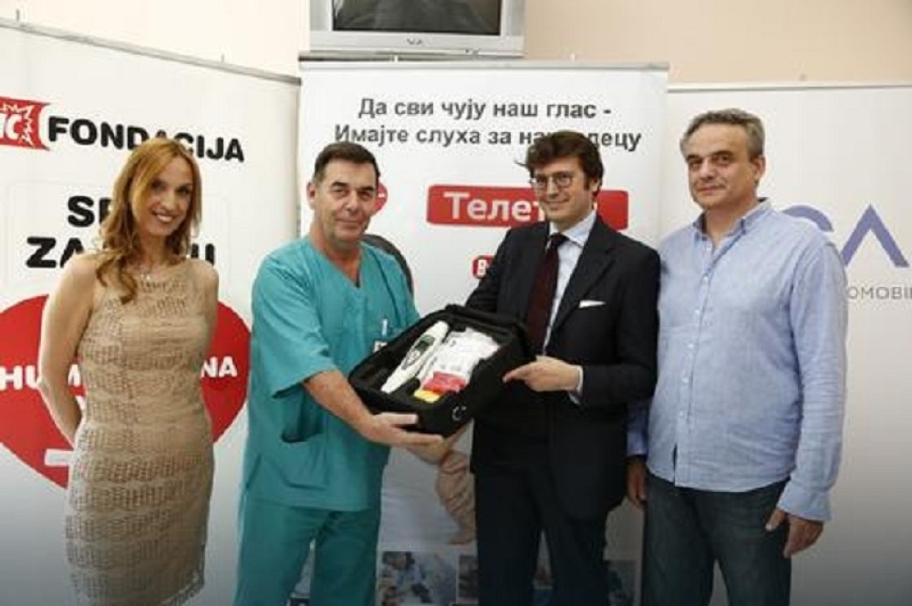 KBC "Dr Dragiša Mišović" dobio aparat za proveru sluha kod beba