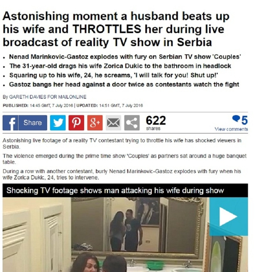 Britanci šokirani tučom Gastoza i Zorice (VIDEO)