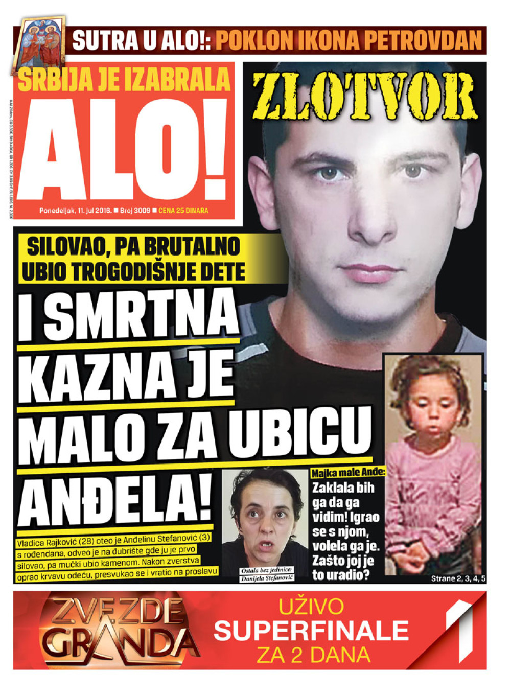 Naslovna za: 11.7.2016