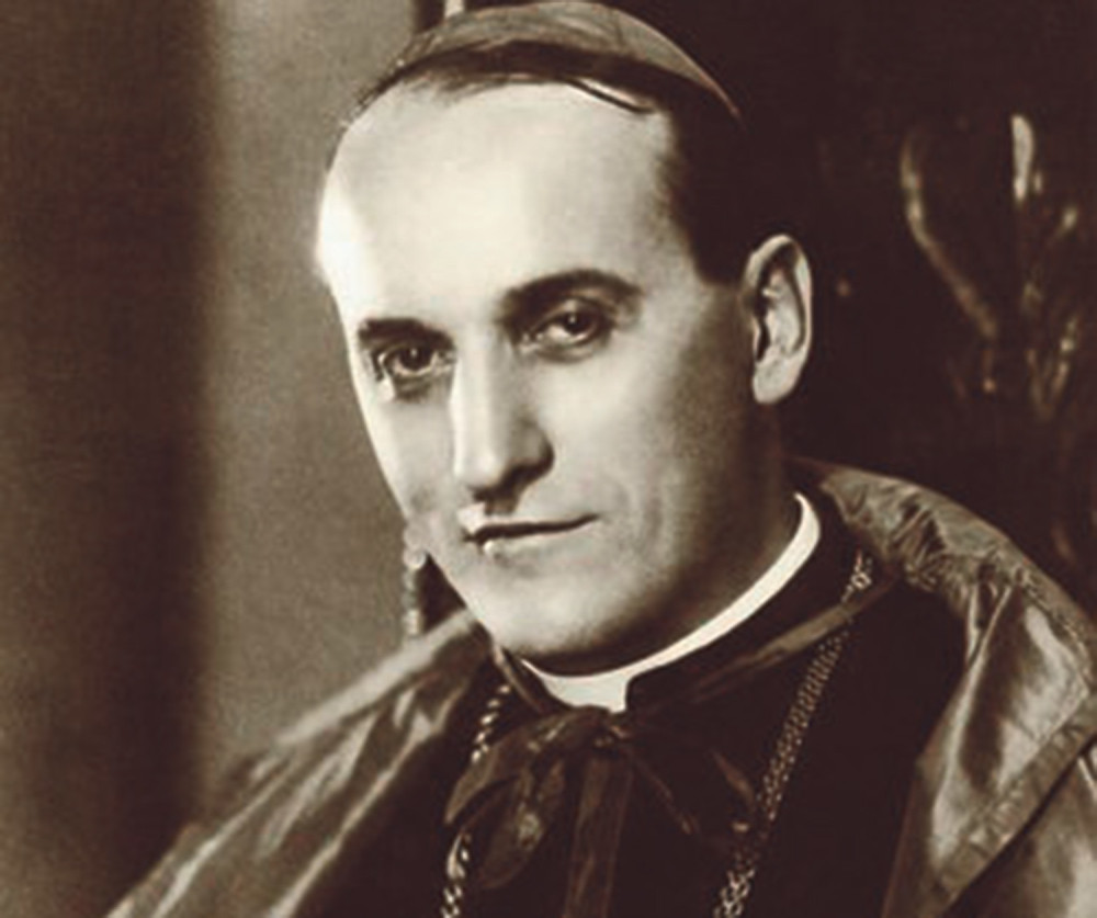 Hrvatski poslanici na misi ustaši Alojziju Stepincu!