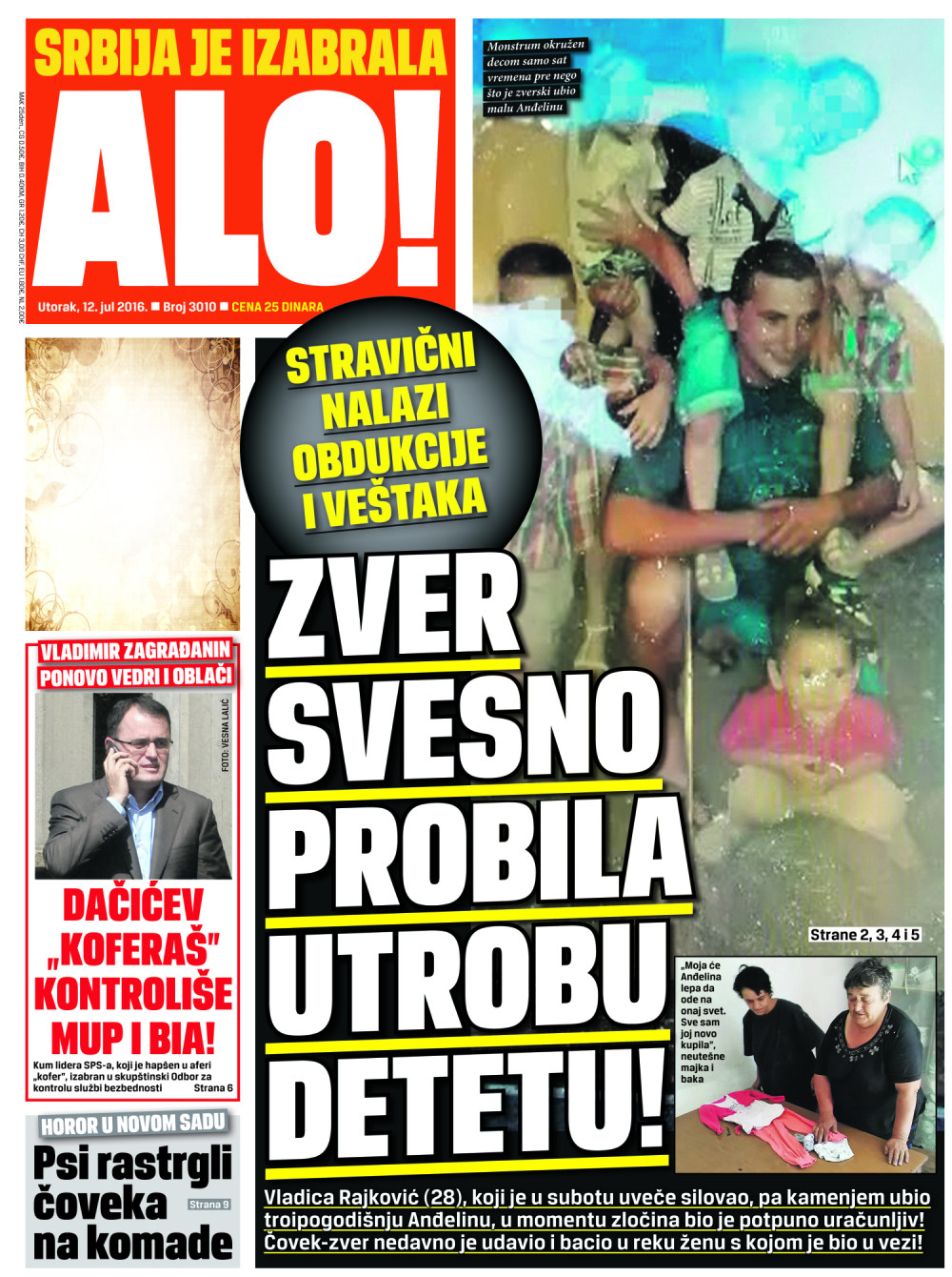 Naslovna za: 12.7.2016