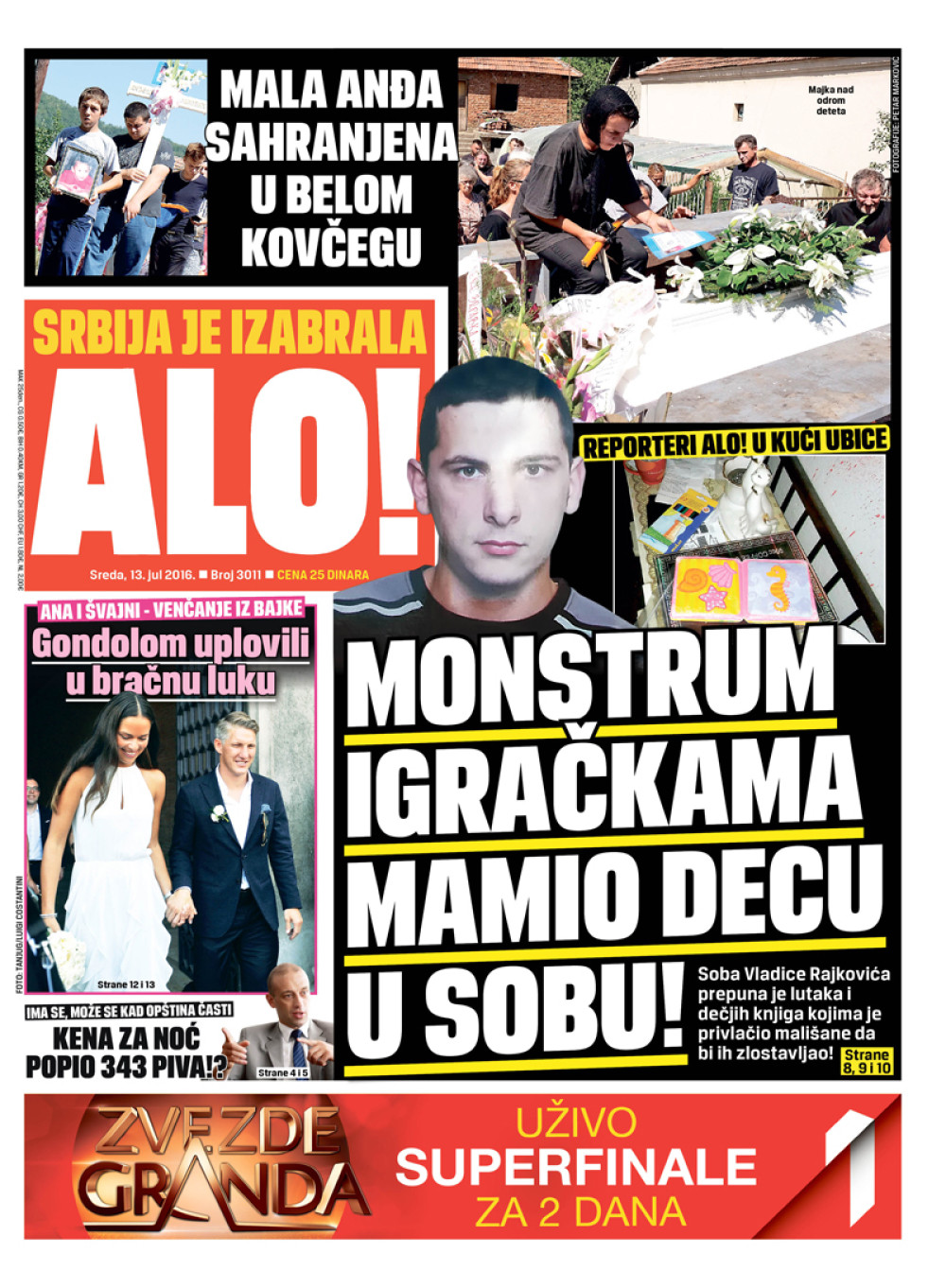 Naslovna za: 13.7.2016