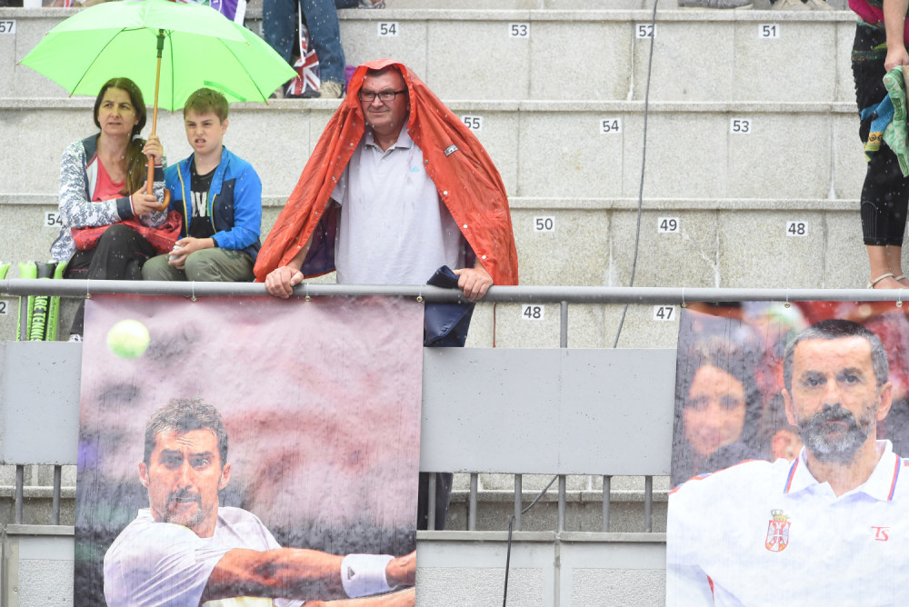 Nastavlja se meč između Tipsarevića i Edmunda