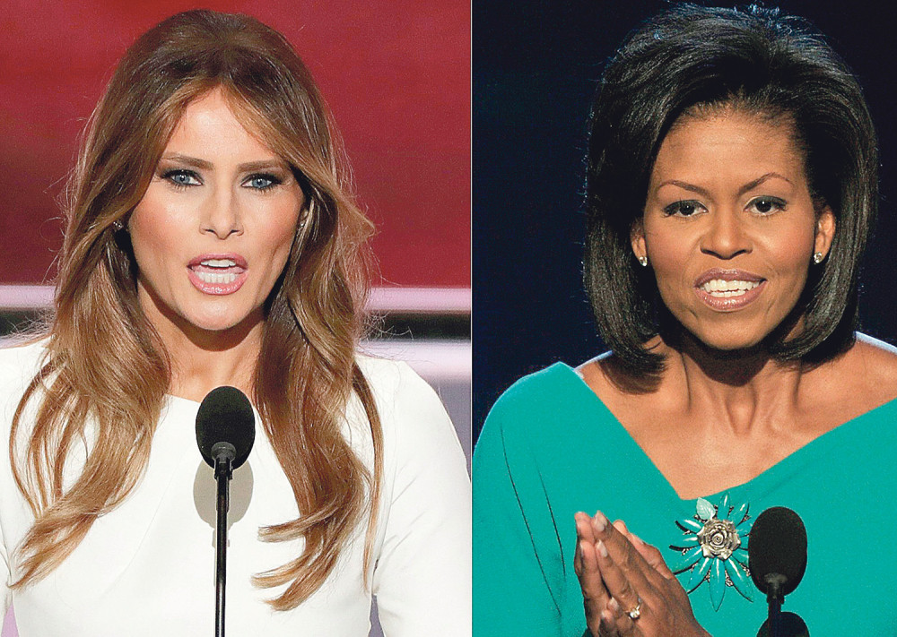 Melanija ukrala Mišelin govor! (VIDEO)