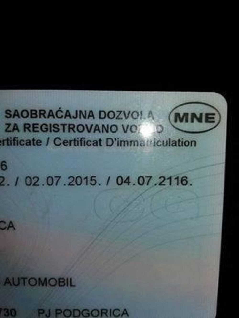 Ovo je "Milova vozačka", traje 100 godina