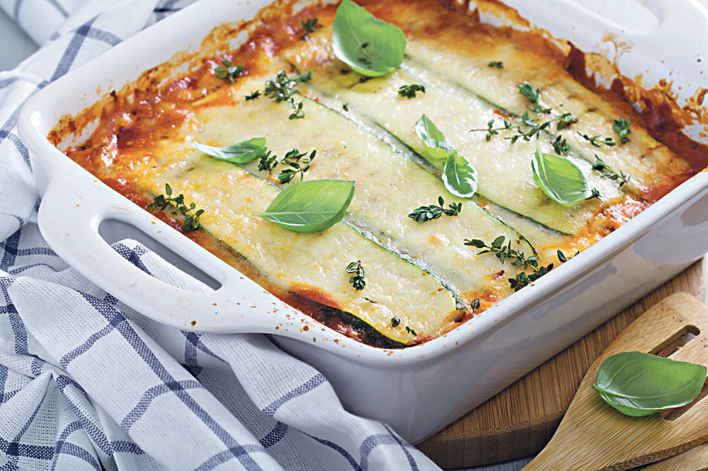 Lazanje sa tikvicama