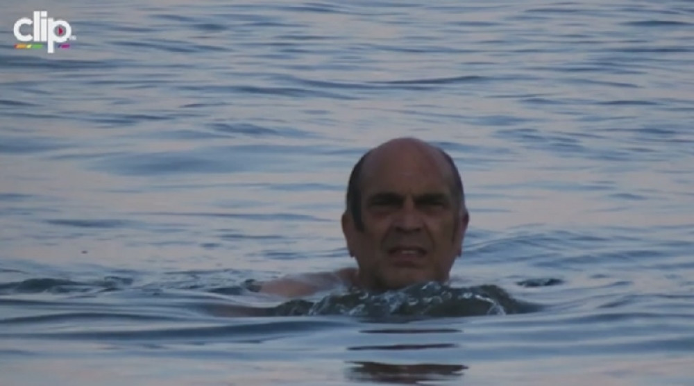 Voja Brajovic se brčka na Jadranu