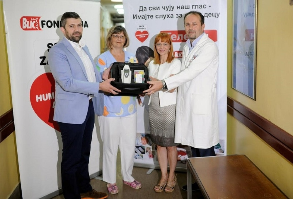 KBC "Zvezdara" uručen 50. aparat za skrining sluha!