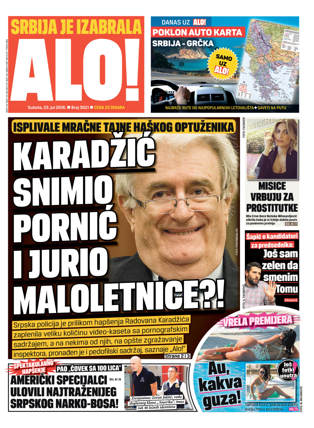 Naslovna za: 23.7.2016