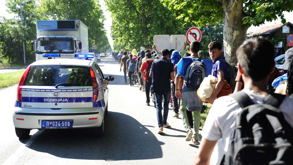 Migranti odustali od pešačenja ka Horgošu