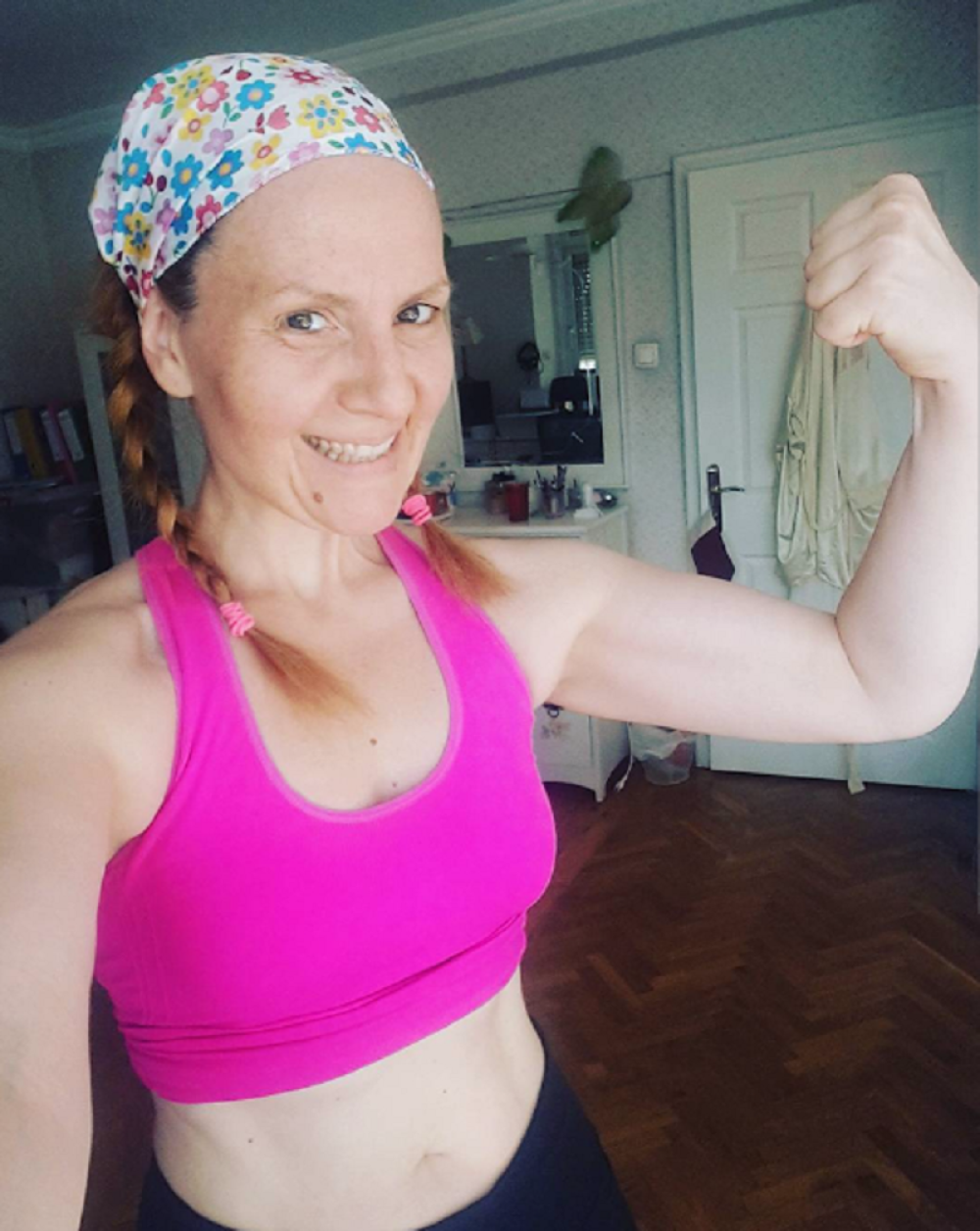 Aleksandra Kovač nagruvala mišiće (FOTO)