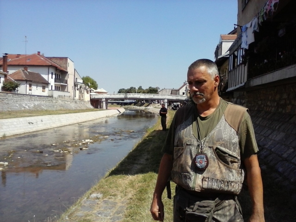 Pomor ribe u centru Valjeva (FOTO)