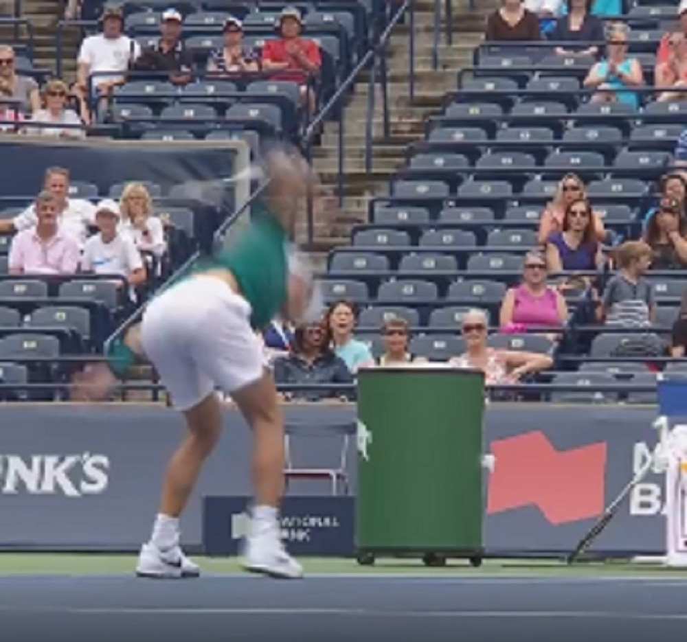 Hrvatski teniser umalo doživeo nervni slom (VIDEO)