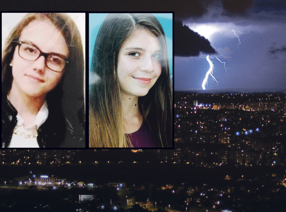 Grom ubi dva naša anđela!