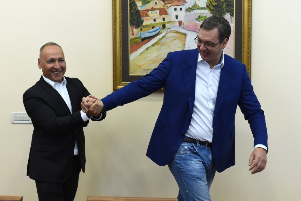Vučić se zahvalio Leviju (FOTO)