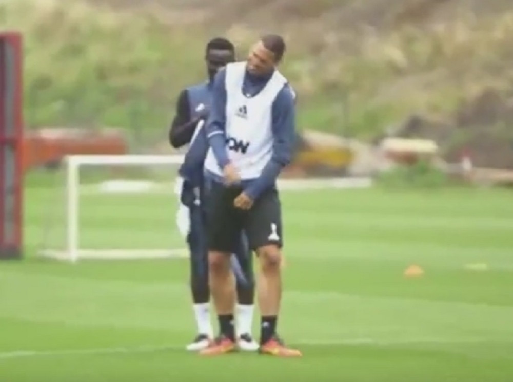 Prvi Ibrin trening u opremi "đavola" (VIDEO)