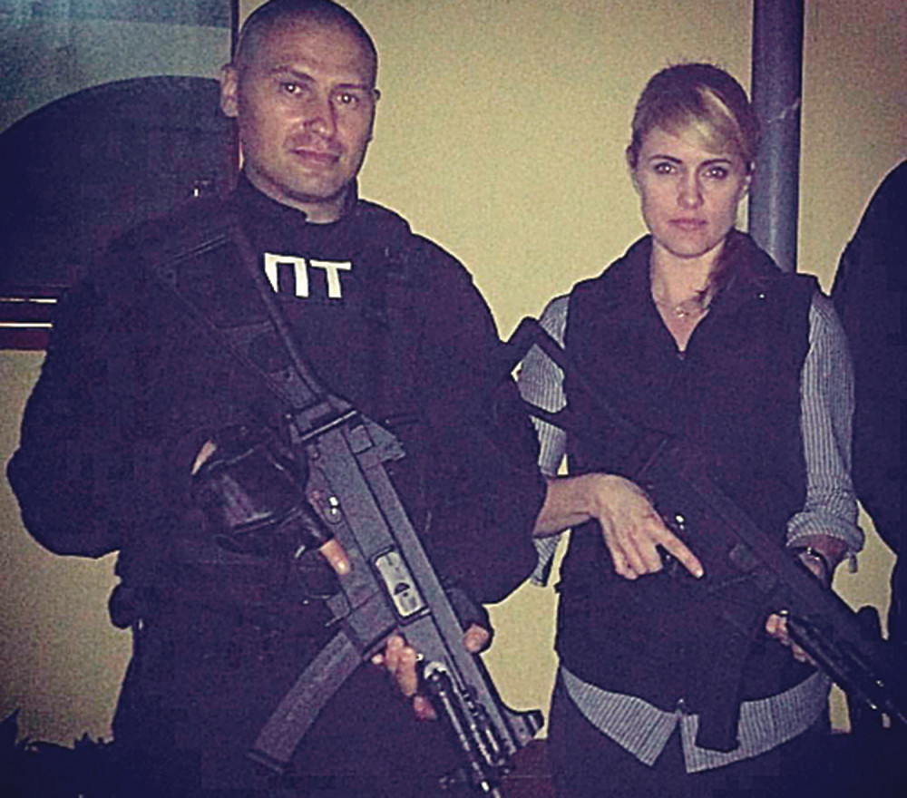 Tamara se opasala mitraljezom