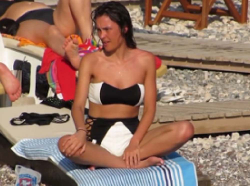 Dragana Mićalović očarala muškarce na plaži