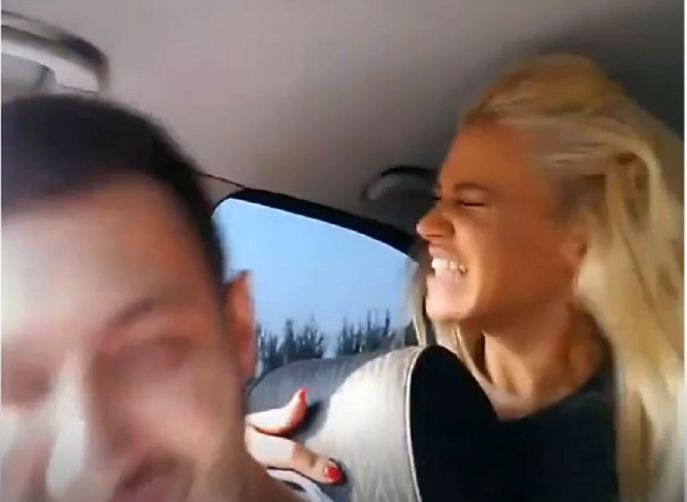 Bekvalčeva vrištala na autoputu! (VIDEO)