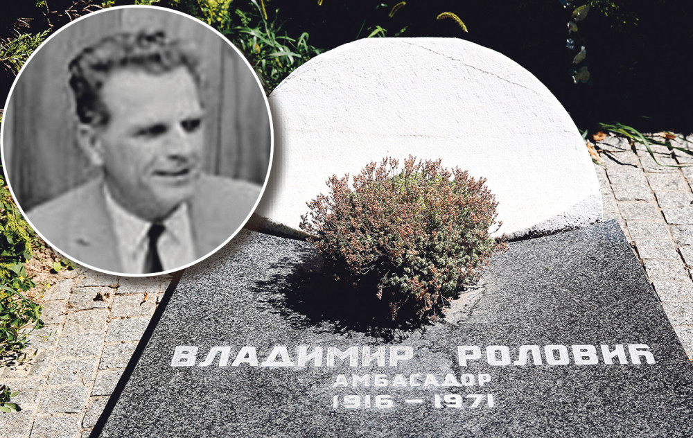 Crnogorci dižu spomeniku Roloviću kod Hrvatske ambasade?