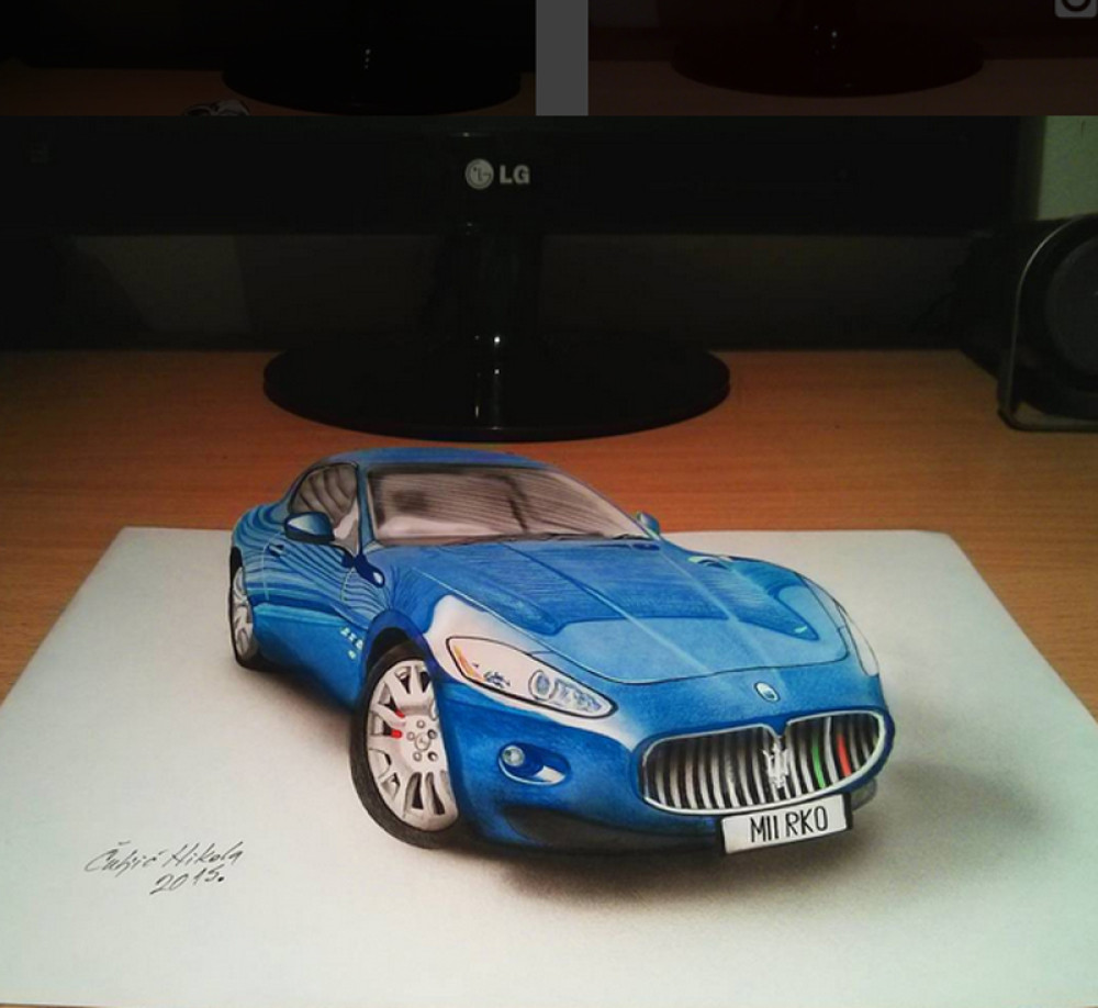 Umetnik iz Srbije očarao svet svojim crtežima (VIDEO)