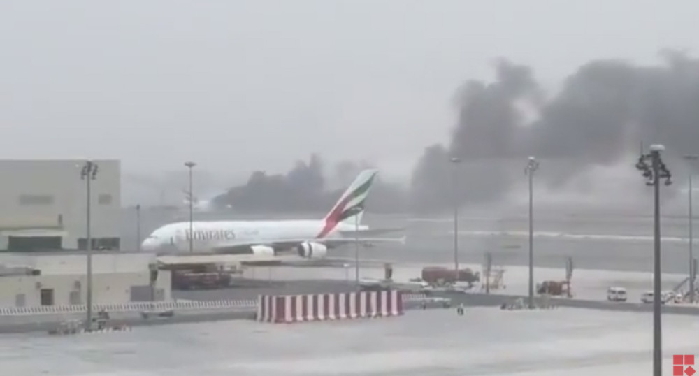 Panika u avionu zbog požara (VIDEO)