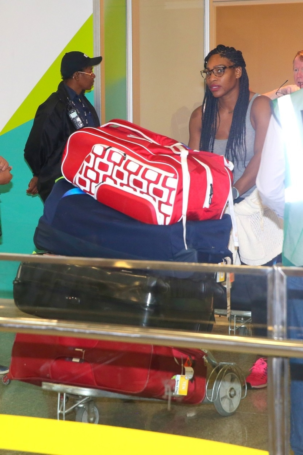 Šta je Serena radila na letu do Rija?