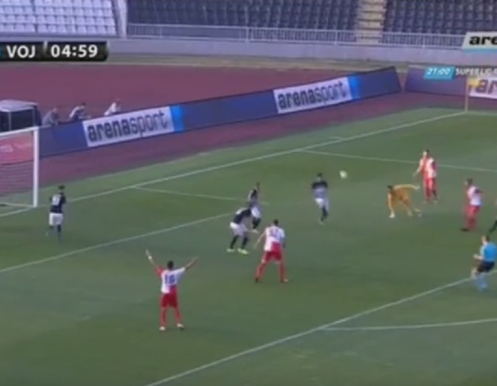 Voša spektakularnim golom načela Partizan (VIDEO)