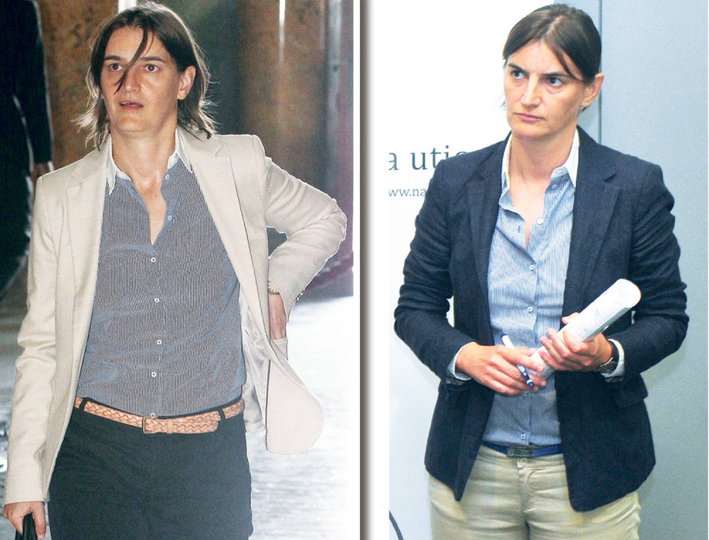 Brnabićeva ne izlazi iz plavo-bele košulje!