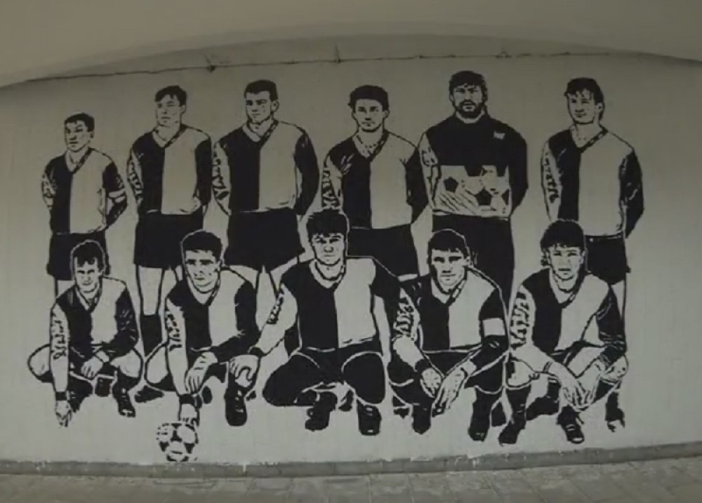 Mural za Vošine šampione (FOTO+VIDEO)