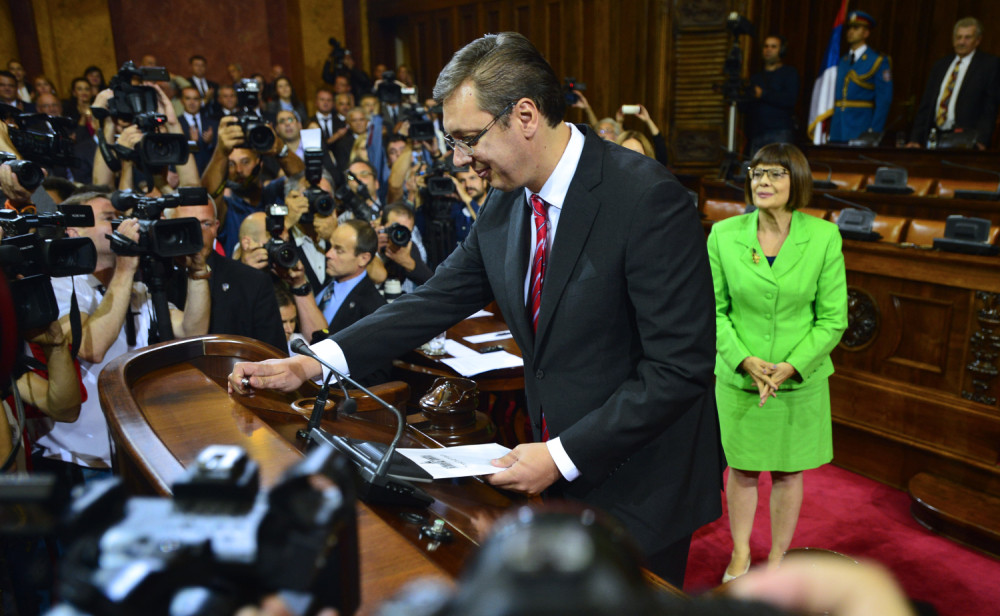 Vučić: Bićemo posvećeni Srbiji koju volimo!