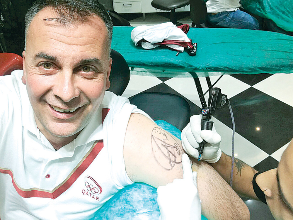 Vrhovac tetovirao Noletov potpis