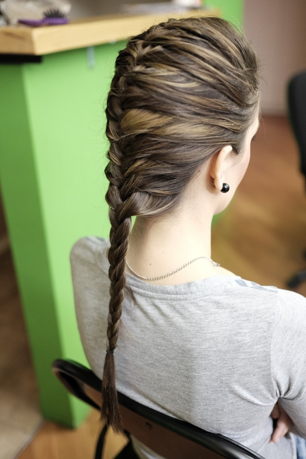 Naučite da pletete riblju kost