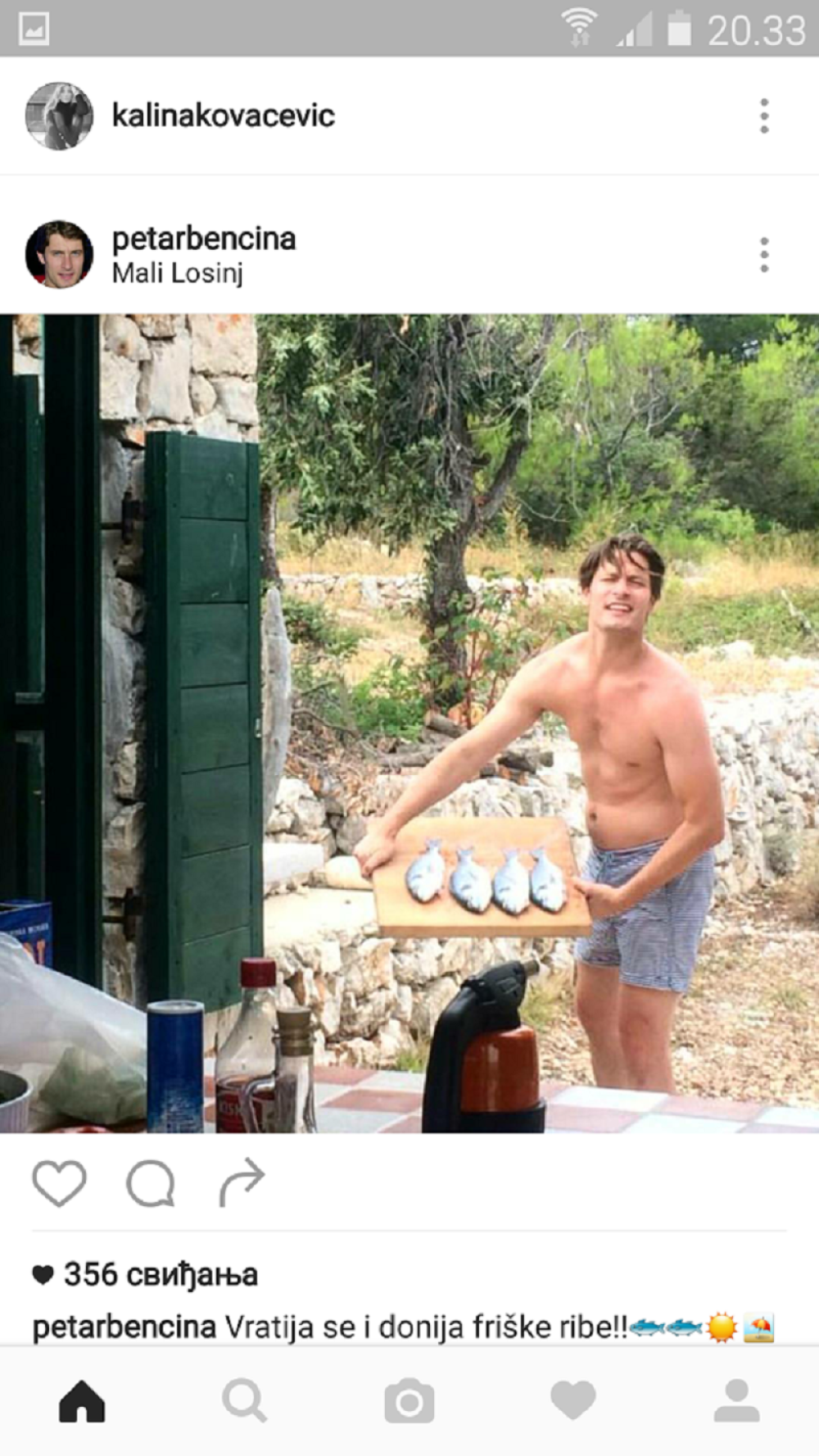 Benčina peca za trudnu Tamaru (FOTO)